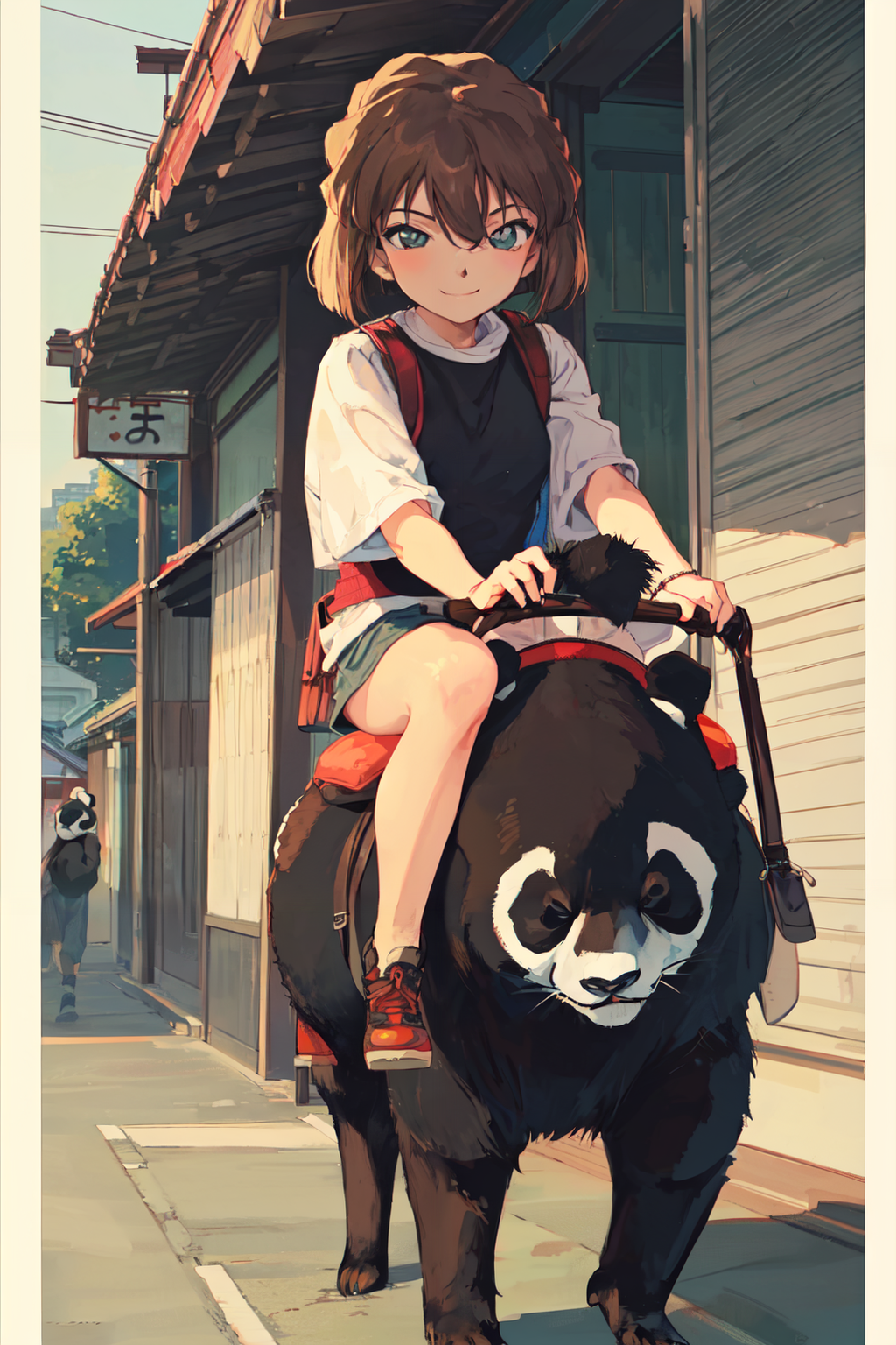 00601-296583223-((girl riding the big panda)) , break,_(masterpiece, best quality;1.3), extremely detailed CG, ultra detailed, 1girl, solo, smil.png